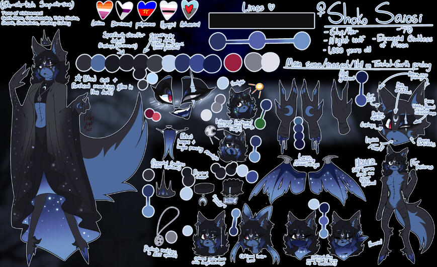 Shoko Saiosi Reference Sheet (2025)